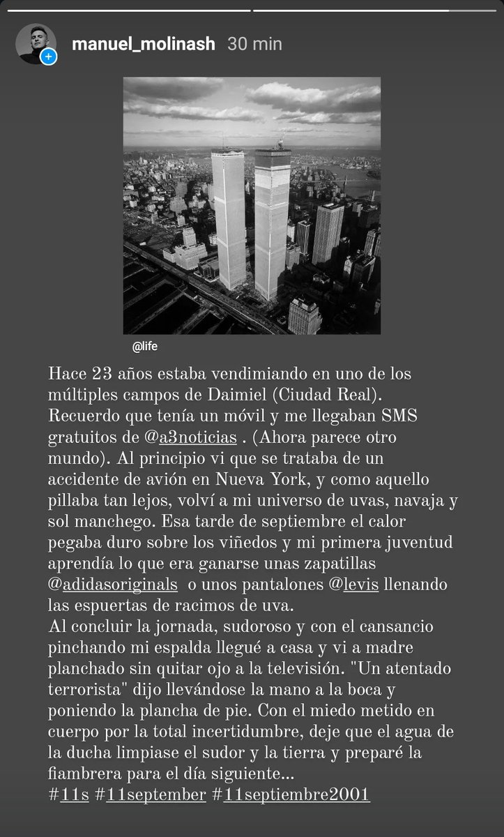 #11s #11septiembre #recuerdos