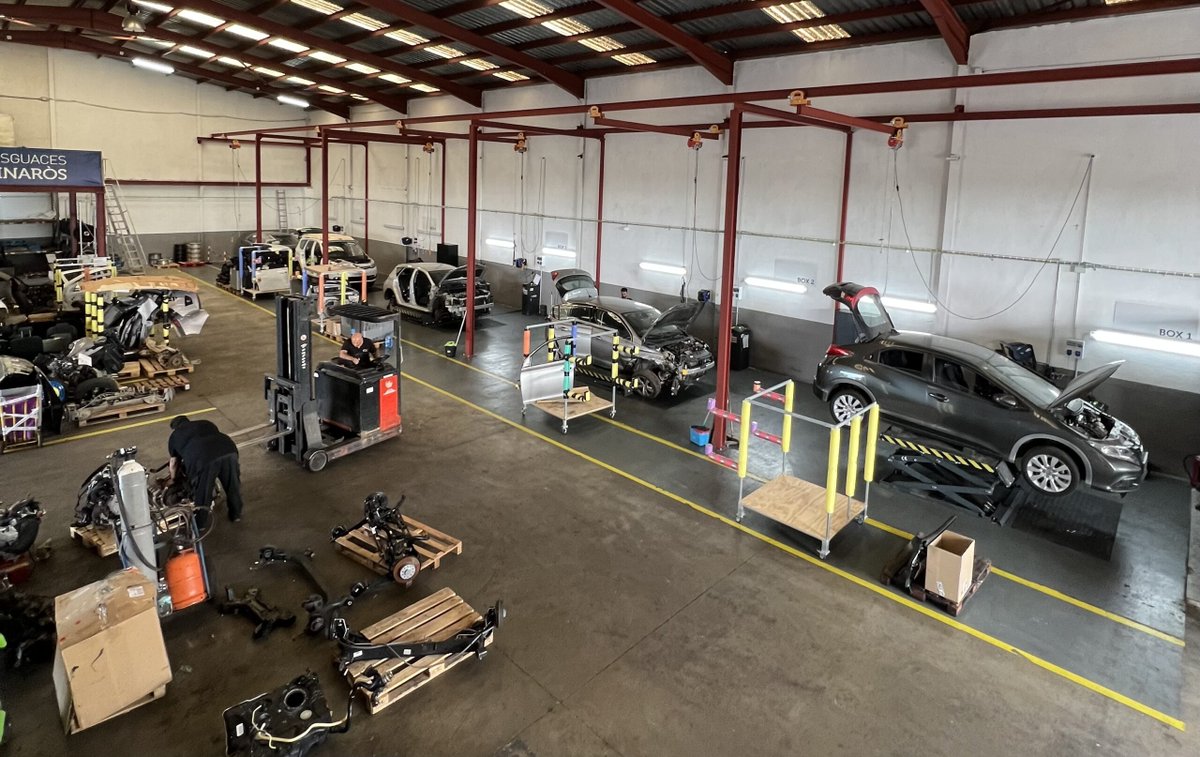 Recomotor invierte en Desguace Vinaroz para recuperar más piezas y certificar piezas usadas antes de su venta dlvr.it/TD6J8d @ensiliconvalley