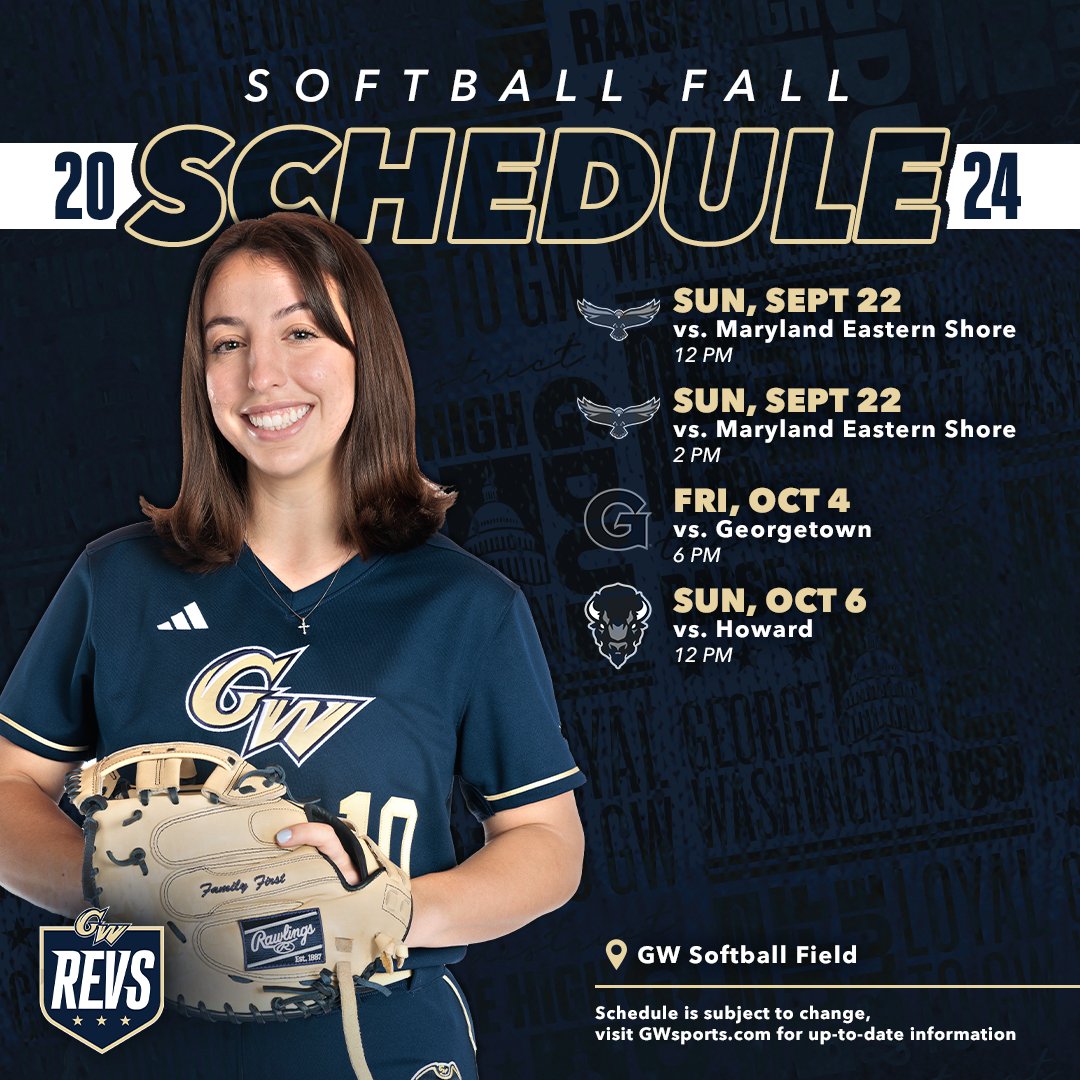 GW Softball tweet media
