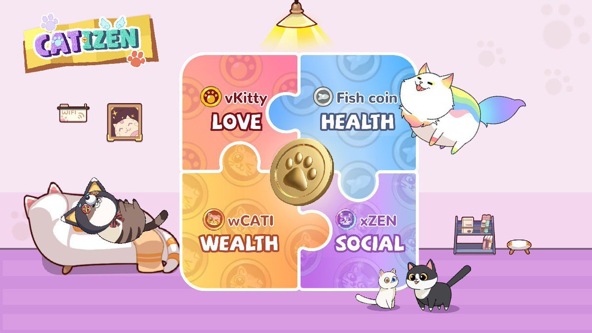 #Catizen Airdrop Criteria: 😺

☑️ To be eligible for Airdrop you should be at least in the Silver League 

☑️ The most important parameter for Airdrop is your vKitty profit per second as much speed you have as more tokens you will get, so increase your cats' level as you can 

☑️