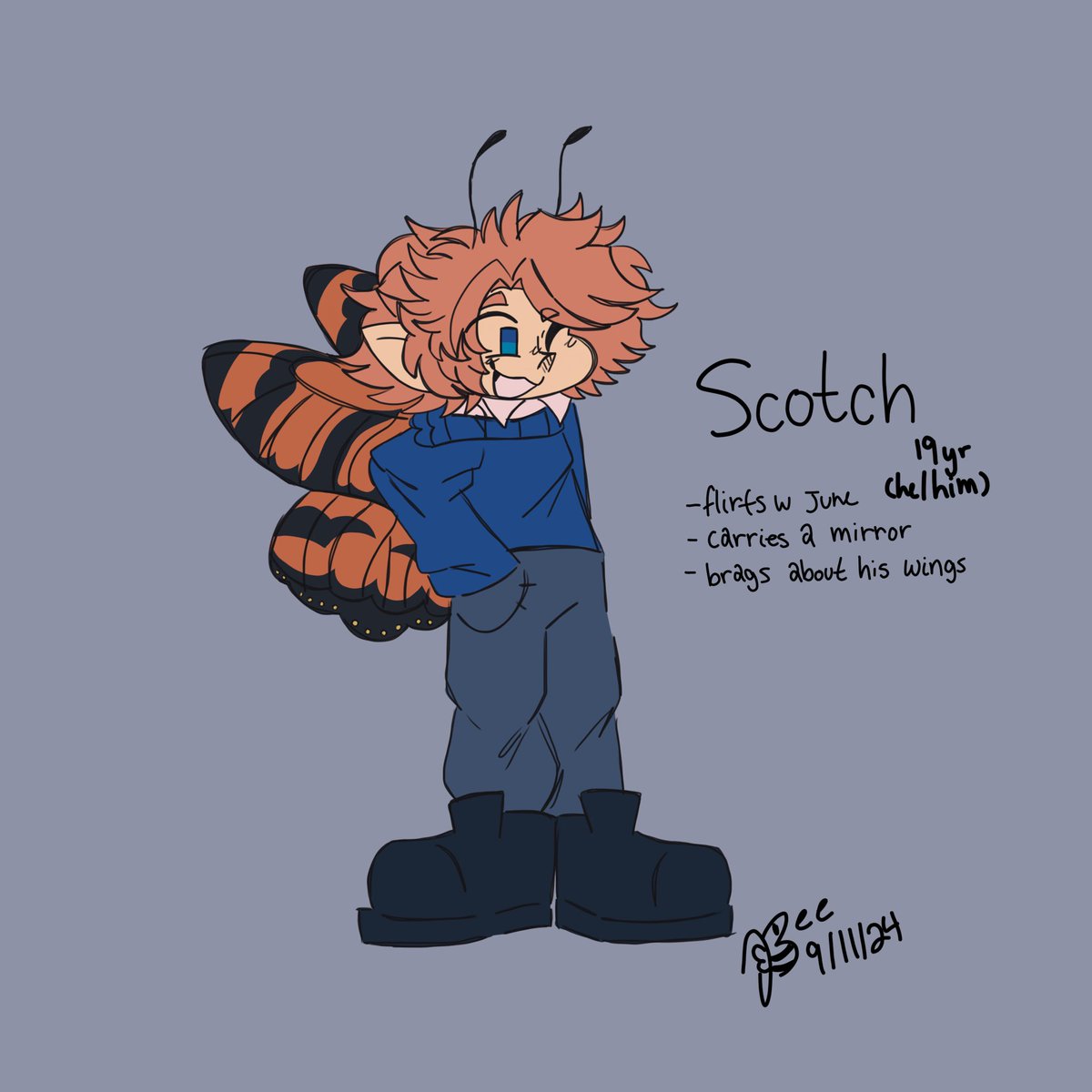 b33pnn_'s tweet photo. SENPAI IN MY AU!! #fnfau #fnf #funkycritters https://t.co/LjxJA4xwYm
