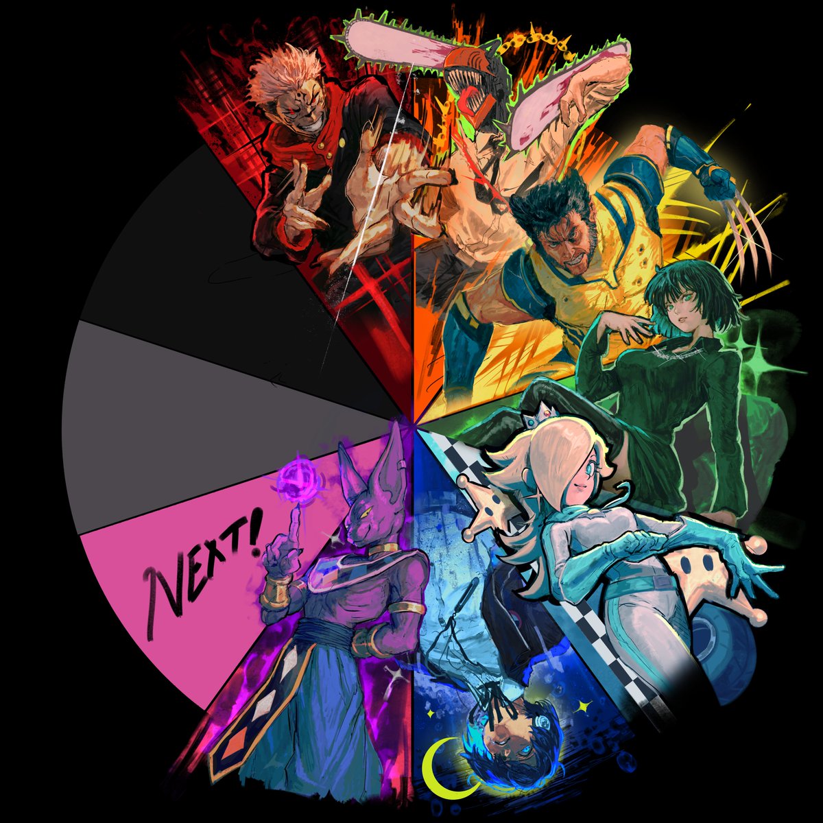 Hakai. 
Pass me some pink !