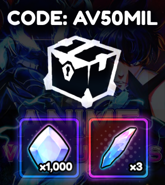 2quick on X: “Hello everyone! New Anime Vanguard code is available