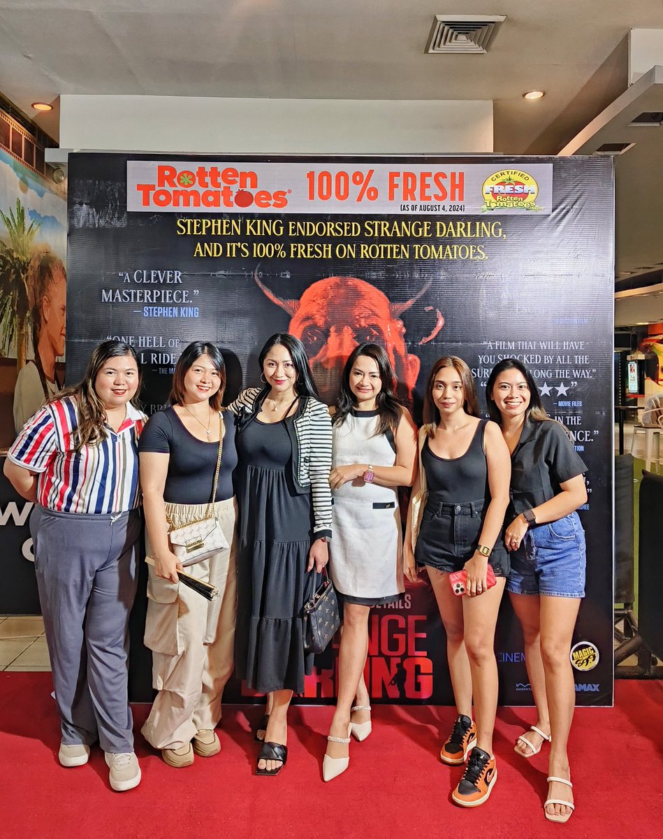 iamvheneth's tweet photo. 8/10 for me! 🎬 The movie isn't too gory, but the plot twist will blow your mind. Get ready for some shocking and surprising moments! 😱

One night, One mistake "Strange Darling," now showing at SM Cinema 

#StrangeDarling #SMCinema #thalianalucap #MovieReview #PlotTwist https://t.co/6bIrMuOPaf