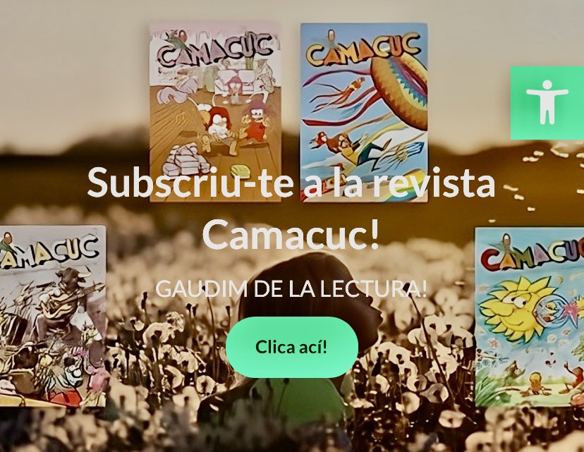 Camacuceditoria's tweet photo. IMPORTANT‼️
📣 Si feu la subscripció a #Camacuc des d’ara a final d’any no pagueu fins a gener…
…I us farem arribar totes les revistes de 2024❗️
Entreu i feu clic 👇🏼
📲 https://t.co/YMVEf7lnQj https://t.co/D18likyJ7a