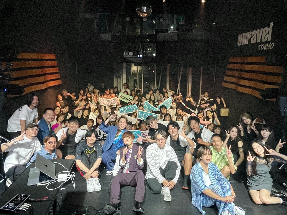 Yucogt's tweet photo. Mr.Galileo presents function vol.3
Yuki Birthday party &amp; Mr.Galileo Album release party

ありがとうございました！🎉
今日の余韻を噛み締めて
また一年成長できるように頑張ります🙌 https://t.co/vJShJyQc4O