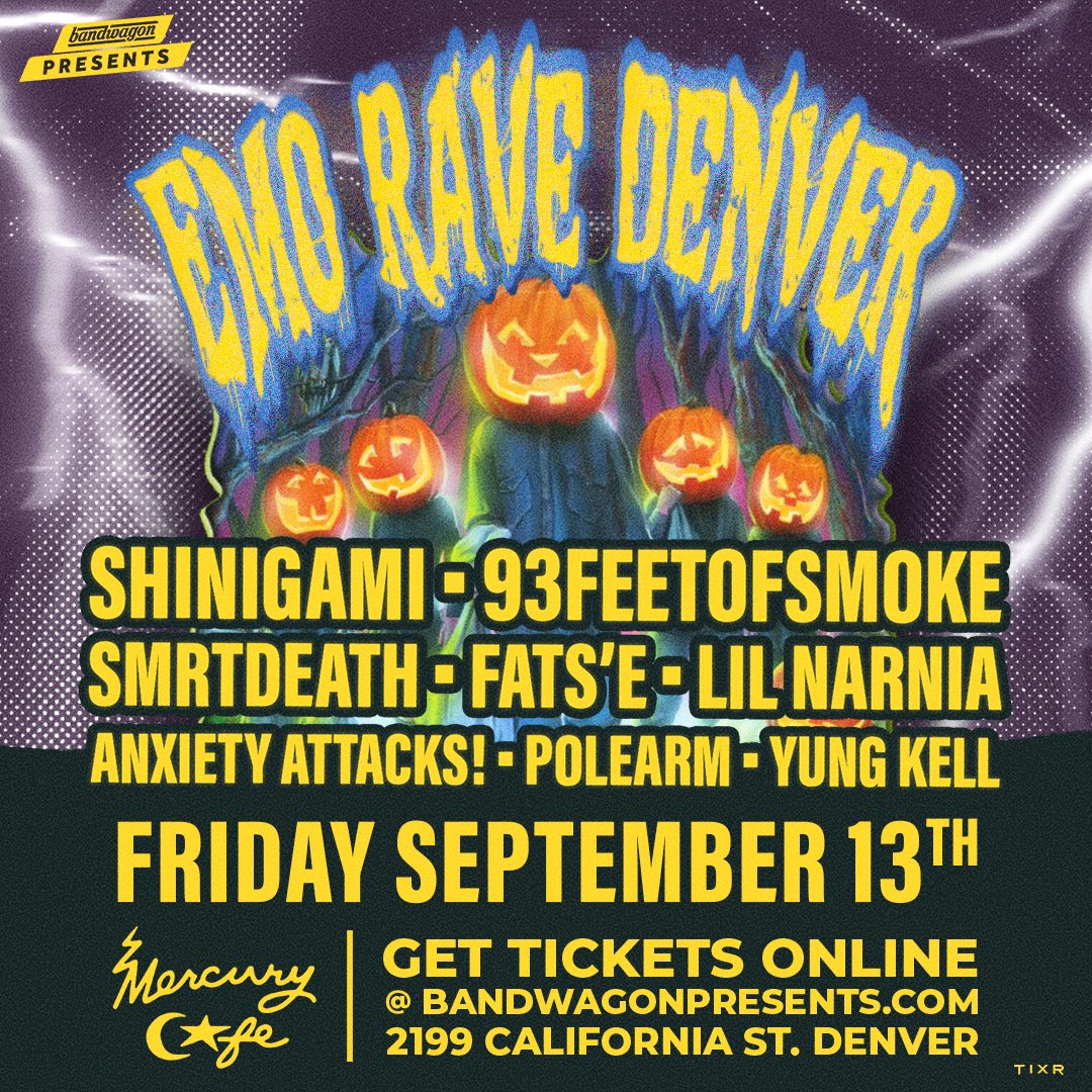 yungkell__'s tweet photo. emo rave denver is friday! dm me for fee free tix ! im opening https://t.co/fFTGpgcSKw