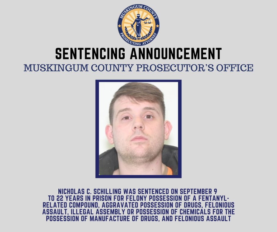 Zanesville Drug Dealer Who Committed Shooting Sentenced to Prison

bit.ly/47oEVGS

#news #Ohio #crime