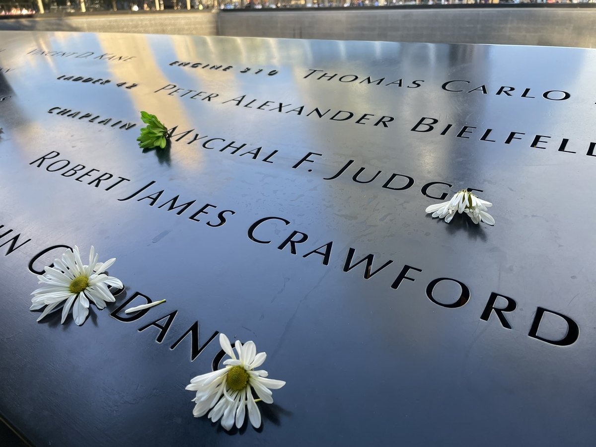 Never Forget the innocent souls lost on 9/11.  Never Forget the selflessness of the first responders who gave their lives saving others.  Never Forget those sickened by the toxic air at Ground Zero.  Never Forget our service members who died protecting our country. #NeverForget