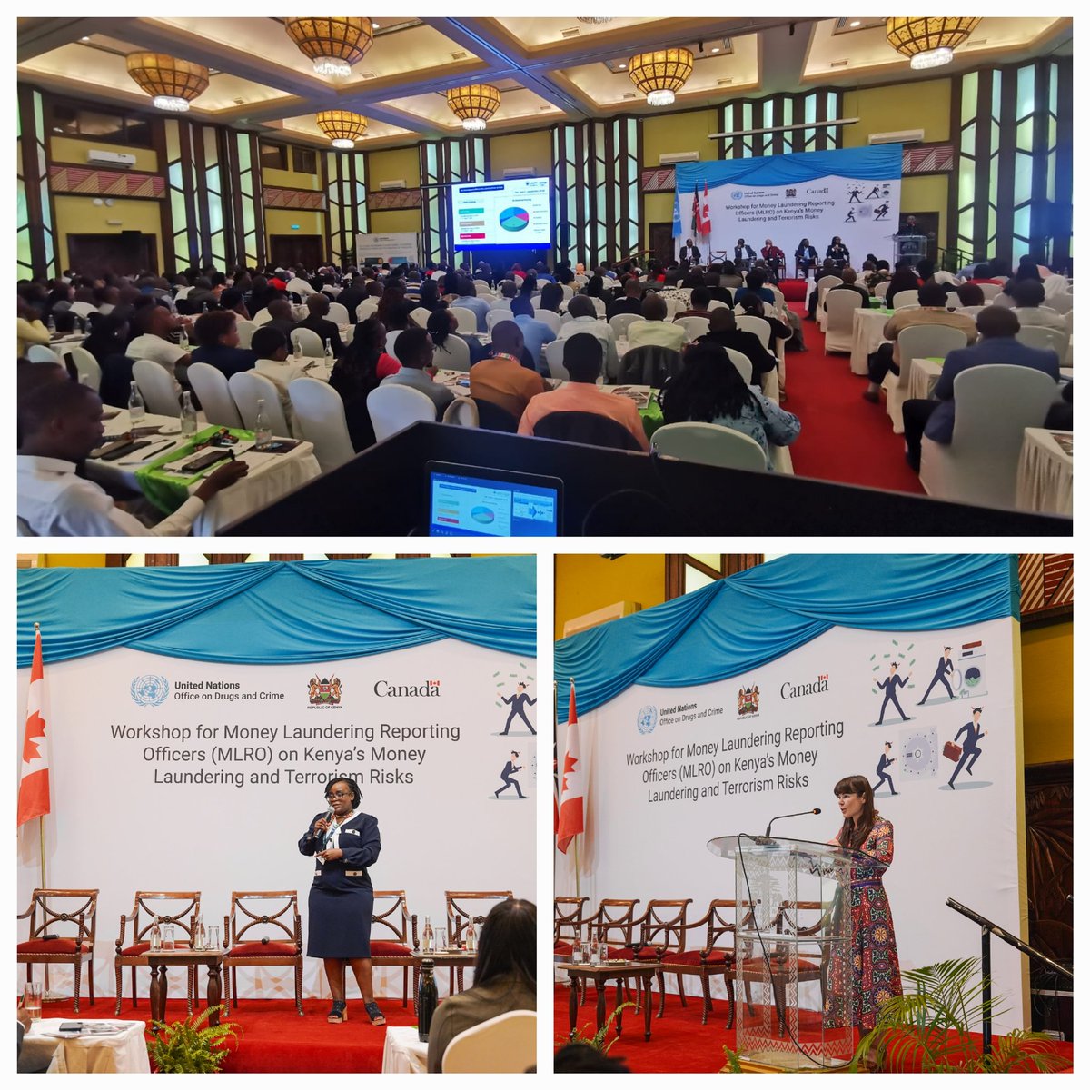 Day 1 of the Money Laundering Reporting Officers workshop for  🇰🇪 AML/CFT reporting entities hosted by <a href="/UNODC_EA/">UNODC Eastern Africa</a>  and kenya 🇰🇪 Financial Reporting Center. Thanks <a href="/Canada/">Canada</a>  for supporting the  event. <a href="/CarmenCorbin_UN/">Carmen Corbin_UN</a>