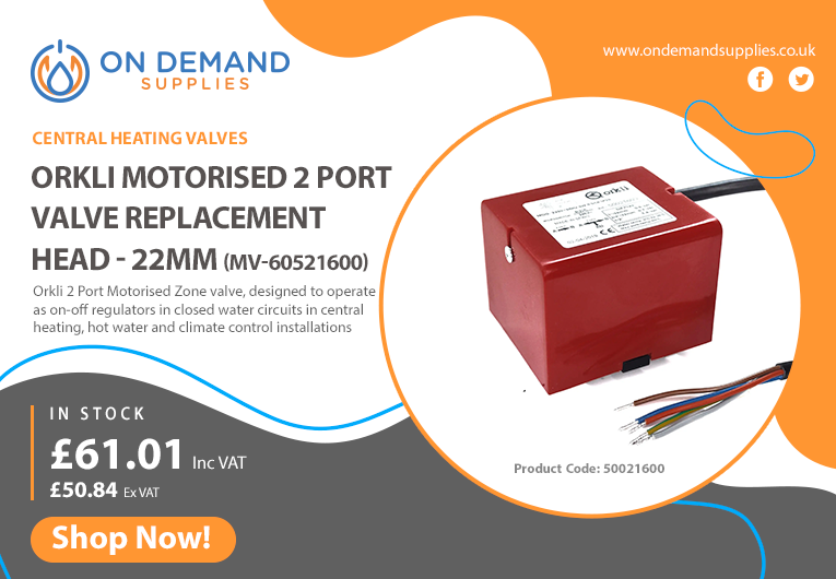 💧 The Orkli 2 Port Motorised Zone Valve is the perfect on-off regulator for closed water circuits in heating, hot water &amp; climate control installations. Efficient, reliable, and precise! 🔥 ondemandsupplies.co.uk/orkli-motorise…

#Orkli #HVAC #HeatingSolutions