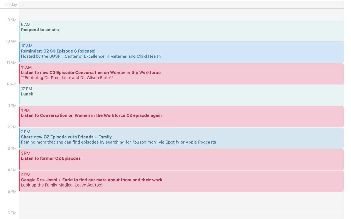 Busy day at work? 😅 ⏰ Same! Got a packed schedule since a new C2 ep dropped!  
Escape from your work day and listen in as Dr. Alison Earle (<a href="/UCLAFSPH/">UCLA Fielding School of Public Health</a>) and Dr. Pam Joshi (<a href="/diversitydataki/">diversitydatakids</a> <a href="/TheHellerSchool/">The Heller School</a>) chat with us about work as a SDOH! Listen here: bit.ly/C2Podcast_BUSP…