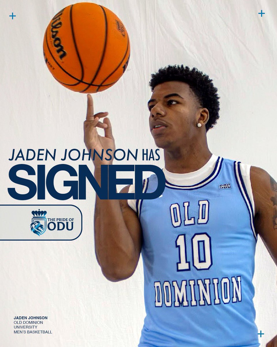 Jaden Johnson (@jadenhoops10) on Twitter photo Join <a href="/prideofodunil/">The Pride of ODU</a> today at theprideofodu.com/memberships. Memberships start at $7.57/month. Your support is helping grow the success of ODU athletics! Join <a href="/prideofodunil/">The Pride of ODU</a> today at theprideofodu.com/memberships. Memberships start at $7.57/month. Your support is helping grow the success of ODU athletics!