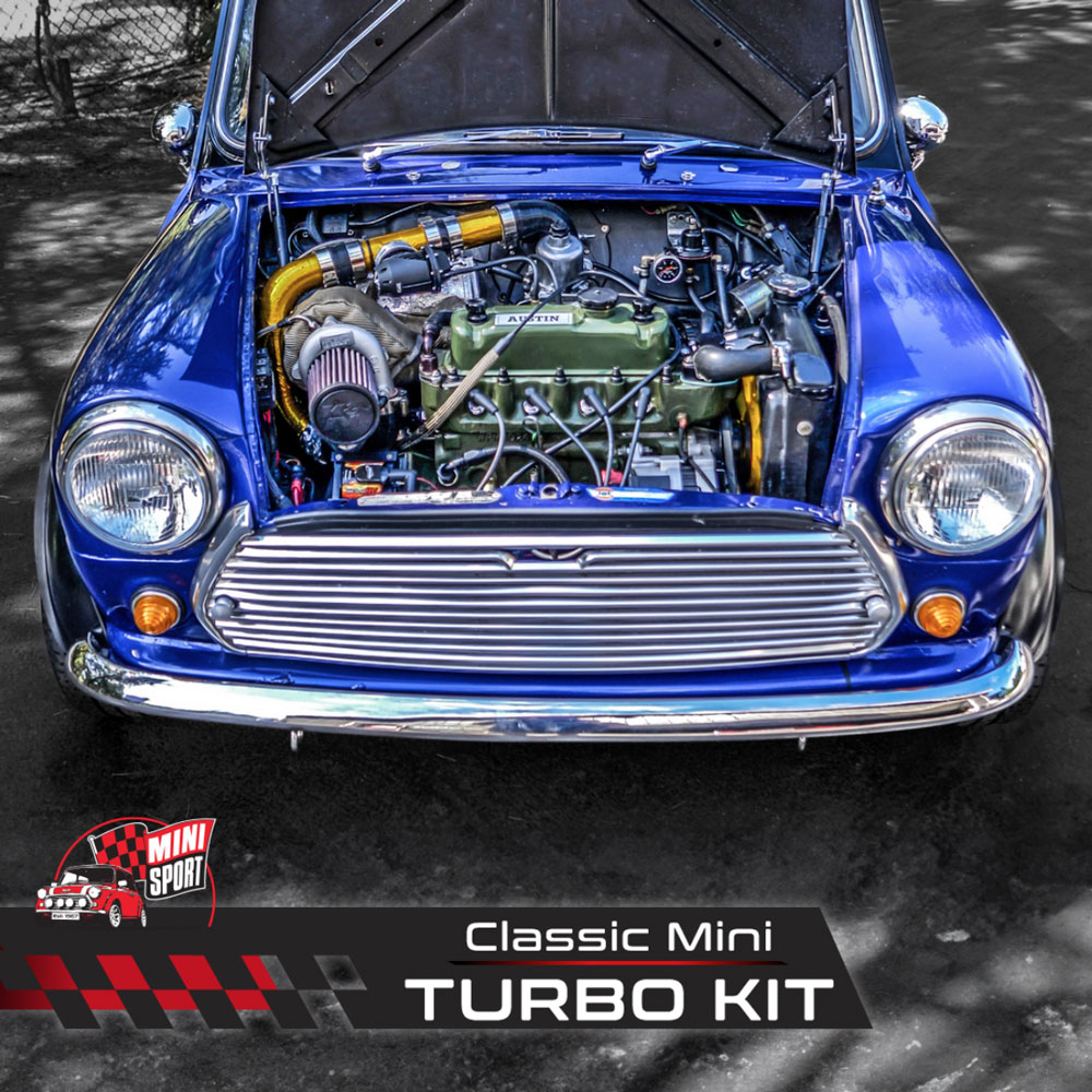 🚗💥 Introducing the JET Turbo Kit – double your classic Mini’s power with no modifications! Boost acceleration, throttle response &amp; enjoy that turbo sound. Compatible with 850cc to 1380cc engines. 
Discover Now - 
minisport.com/mini-mechanica…

#MiniSport #JETTurboKit