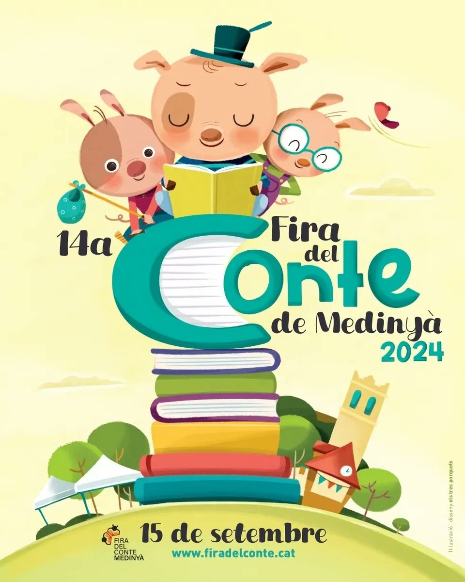 firadelconte's tweet photo. 🟠 Anna Font presentarà:
🎭 Presentació de la nova edició del llibre d’Anna Font. Contat per Emma Ferrer i, en llengua de signes, per Sandra Roura.
📍Espai Els Tres Porquets a les 10:30h

Tota la programació a https://t.co/O1W4o5wnGo 

#14aFiradelConte #FiradelConte https://t.co/JRacQxeiur