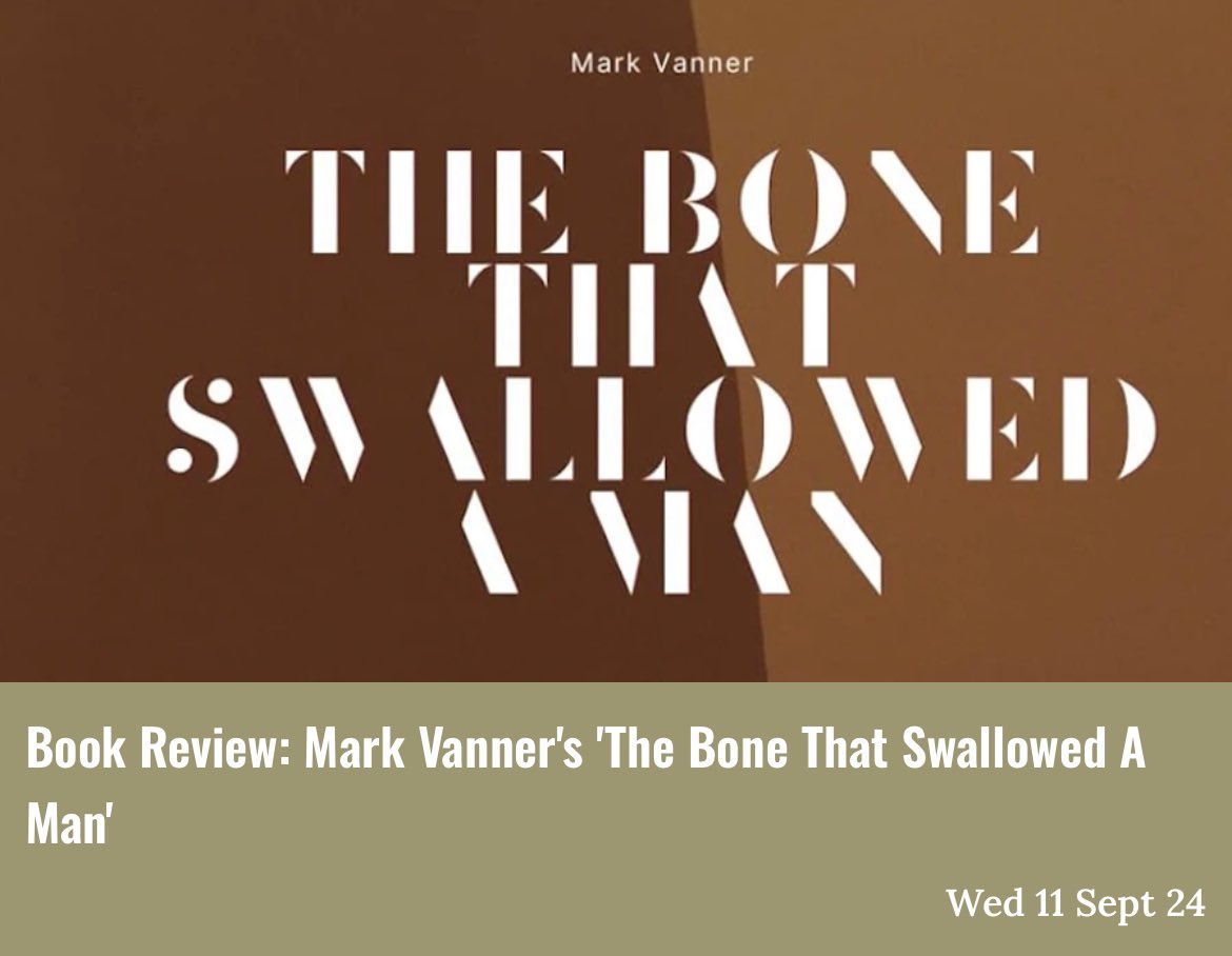 The first review for my poetry collection, The Bone That Swallowed A Man: Poems, has landed in the magnificent <a href="/LeftLion/">LeftLion Magazine Nottingham</a> Magazine. The magazine is based in my home city of Nottingham and so it carries extra significance to me. Thank you again to the editor. Read the full review