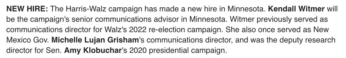 Kendall Witmer tweet media