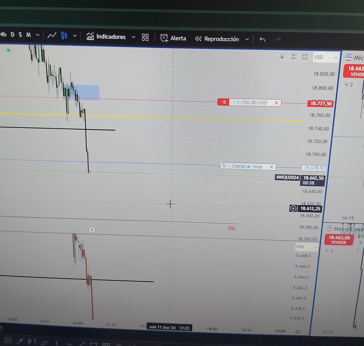 Powitrading's tweet photo. 💸1250 dolares hoy, el pan de cada día

Te enseño aquí ; https://t.co/KI6rdZiUYG

Estudia y comparte para ayudar a más gente, te lo agradecerán 🥹♥️

#trading #Bitcoin #Trades #powitrading #NASDAQ #mnQ https://t.co/dTqSLsqEhH