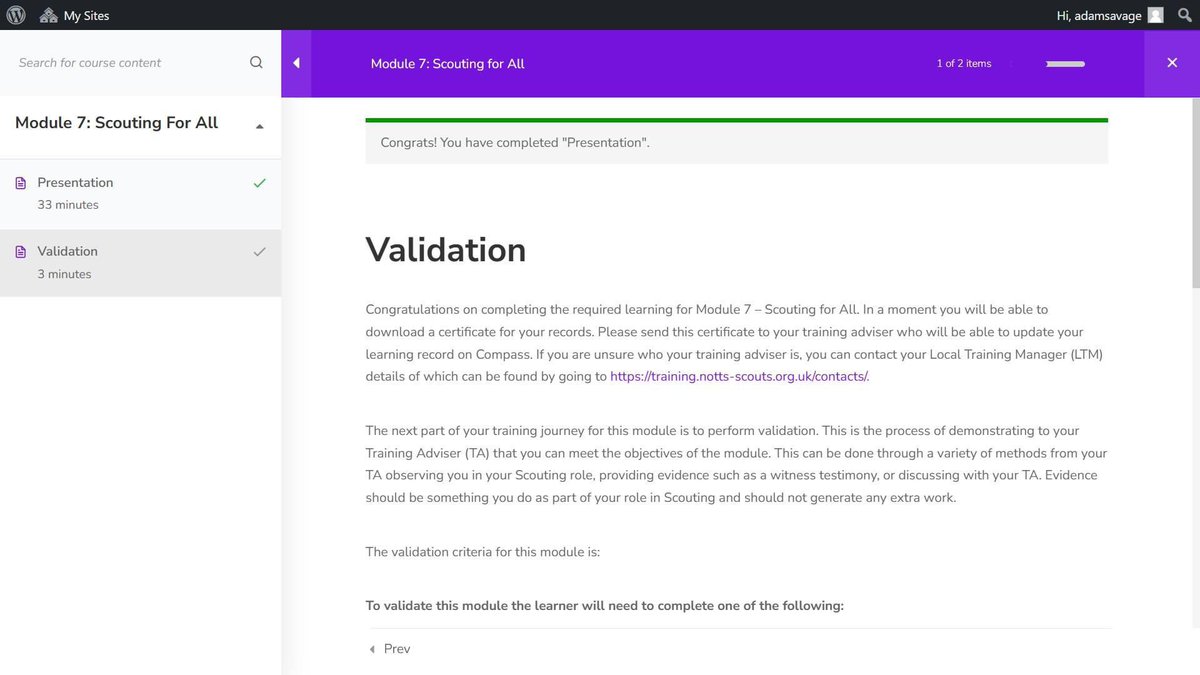 GorillaManFitn1's tweet image. First presentation completed for Module 7 on my Scouting eLearning 💪🥾 #ScoutingAdventure #ScoutingJourney #ScoutingFamily #Scoutingvalues #ScoutingLeadership