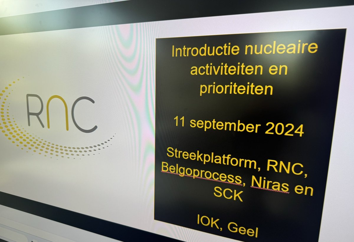 Boeiend overleg over de nucleaire expertise in de Kempen, die wereldklasse is.  Niet alleen rond energieproductie, maar ook bv samenwerking mbt kankerbestrijding. Goed om horen dat er hard gewerkt wordt aan minder invasieve technologieën om kankercellen te vernietigen,belangrijk!