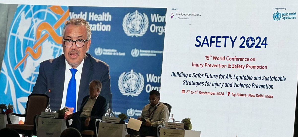Adnan Hyder (@ahyder1) on Twitter photo First let me congratulate <a href="/JJagnoor/">Jagnoor Jagnoor</a> <a href="/margiepeden/">Margie Peden</a> <a href="/georgeinstitute/">The George Institute for Global Health</a> & all #Indian colleagues for what I heard was an amazing & exciting #Safety2024 <a href="/Conf_Safety/">World Conf. Injury Prevention & Safety Promotion</a> 👍🏾 proud of how it has already helped our #injury & #safety field & focused on #equity & #inclusion grounded in #LMIC 👏🏽 First let me congratulate <a href="/JJagnoor/">Jagnoor Jagnoor</a> <a href="/margiepeden/">Margie Peden</a> <a href="/georgeinstitute/">The George Institute for Global Health</a> & all #Indian colleagues for what I heard was an amazing & exciting #Safety2024 <a href="/Conf_Safety/">World Conf. Injury Prevention & Safety Promotion</a> 👍🏾 proud of how it has already helped our #injury & #safety field & focused on #equity & #inclusion grounded in #LMIC 👏🏽