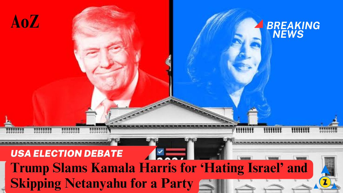 TheAgeOfGenZ's tweet photo. Trump Claims Kamala Harris ‘Hates Israel,’ Skipped Netanyahu's Congress Speech for ‘Sorority Party’
#Election2024
#DebatePresidencial2024
#TrumpAllegations #KamalaHarris #Netanyahu #USPolitics #IsraelRelations #2024Election https://t.co/cs1NsbWukI