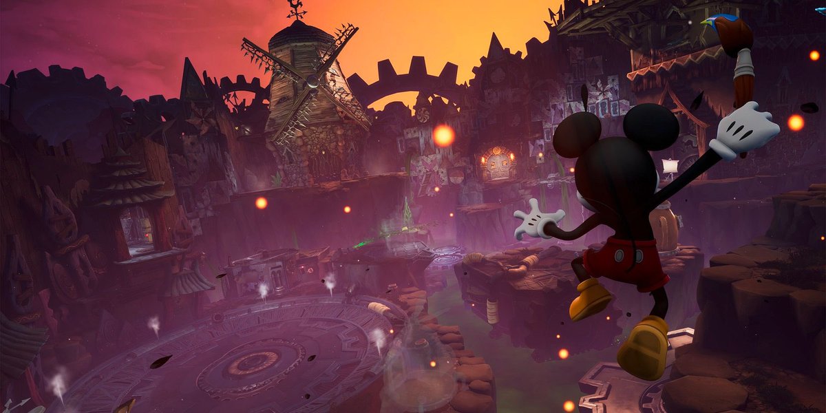 #EpicMickeyRebrushed Seems we have a great return ya’ll 😉