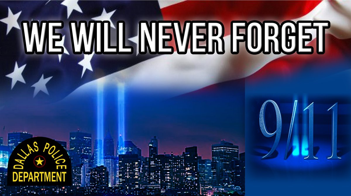 Remembering and honoring the lives lost on 9/11. We will also never forget the bravery and sacrifice of everyone who came together to help, which included first responders, soldiers &amp; everyday Americans. #NineEleven #NeverForget
