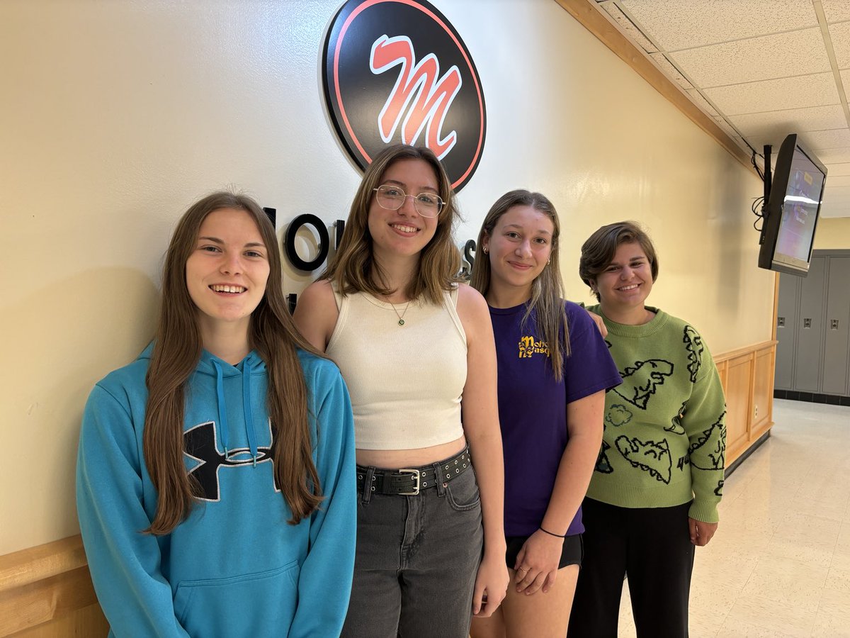 A HUGE congratulations to The Choral Four (new nickname)! This crew of Amelia, Laurel, Cecelia, and Lexi will ALL be showcasing their talents at ALL STATE as selected members of choir ensembles. WOW! ⁦<a href="/MohonCSD/">MohonCSD</a>⁩ ⁦@MohonHS⁩ ⁦<a href="/mrkarandy/">Mr. Karandy Mohon Tech and AP ☕️</a>⁩