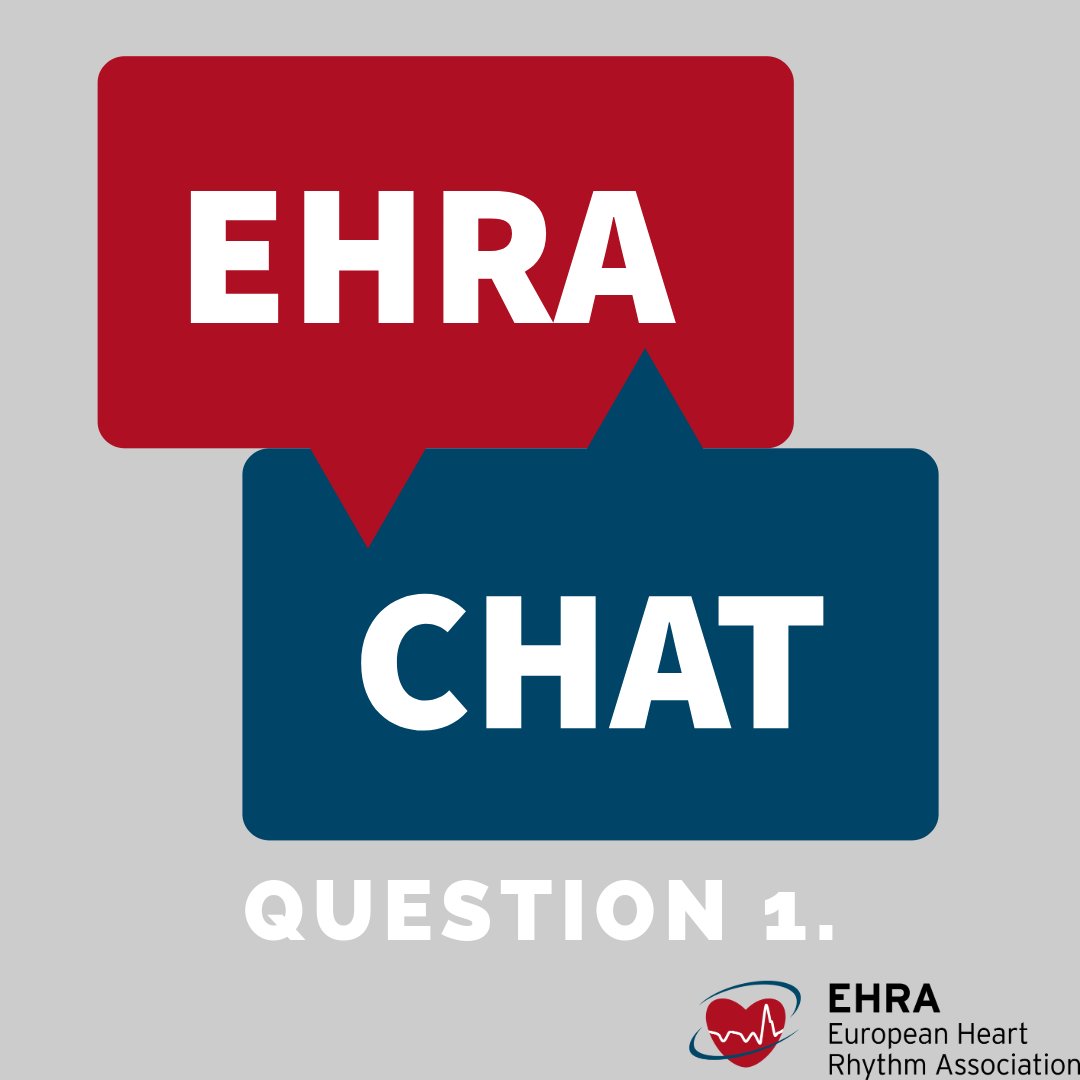EHRAPresident (@ehrapresident) on Twitter photo Q1. Why was the SHAM-PVI study necessary when there's already strong evidence that ablation is superior to drug therapy for rhythm control in atrial fibrillation patients? #EHRAchat <a href="/tomdepotter/">Tom De Potter</a> <a href="/kvernooy/">Kevin Vernooy</a> #ESCcongress2024 Q1. Why was the SHAM-PVI study necessary when there's already strong evidence that ablation is superior to drug therapy for rhythm control in atrial fibrillation patients? #EHRAchat <a href="/tomdepotter/">Tom De Potter</a> <a href="/kvernooy/">Kevin Vernooy</a> #ESCcongress2024