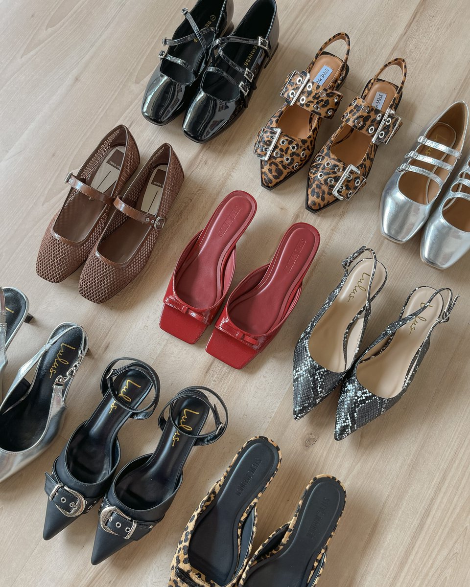 lulusdotcom's tweet photo. on rotation π 100s of new trending styles just dropped on our site, just in time for fall π shop fall shoes: https://t.co/VUoqtV87qy
#lovelulus #fallshoes #balletflats #mules #kittenheels https://t.co/Dtrtoe56hm