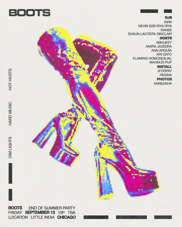 So proud of my DJ daughter Riya Riya! Catch us doing our first b2b set for Boots on Friday and our second Halloween weekend at <a href="/HydrateChicago/">Hydrate Night Club</a> for Jai Ho! 💖