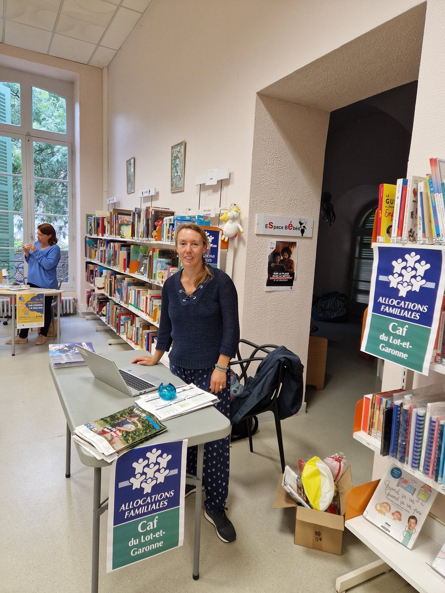 🔴 En direct du Point #Jeunes à Agen
👉 De 18h à 20h, la CAF est présente afin d'accompagner les jeunes dans leurs #démarches. 
❔Des questions sur l'aide au #logement, la #Prime d'activité, le #BAFA/BAFD... ? Venez vous renseigner à la Médiathèque