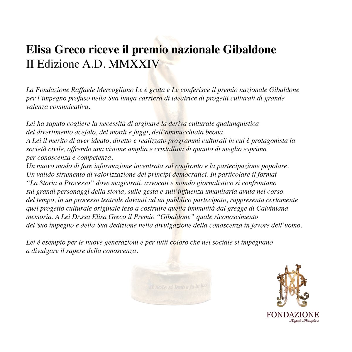 STORIA A PROCESSO e RING DELLE IDEE di Elisa Greco tweet media