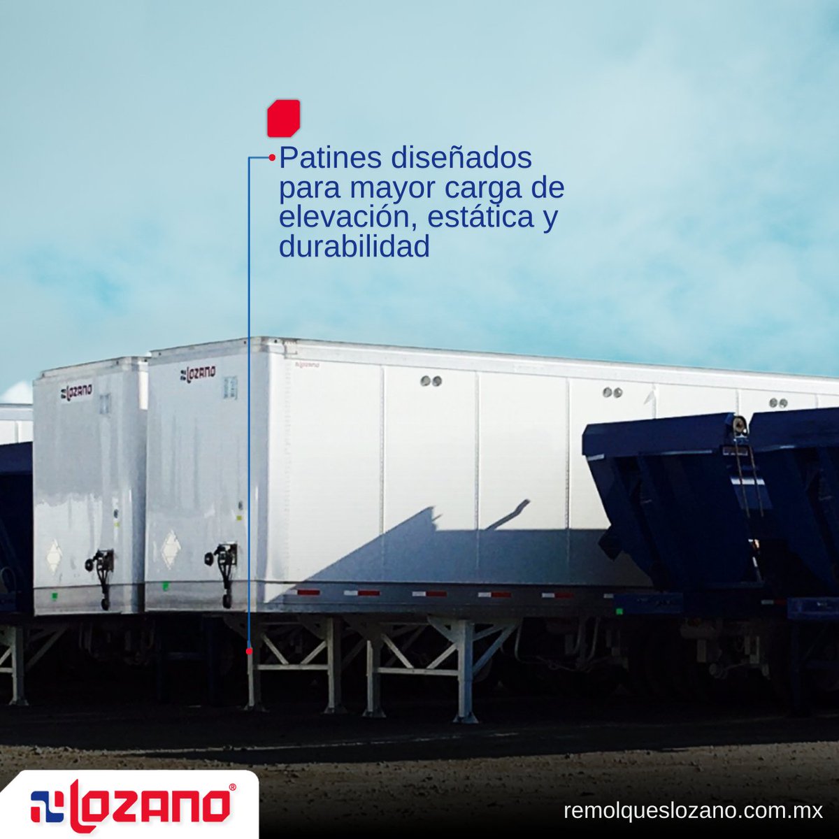RemolquesLozano's tweet photo. 🔧 Innovación y Durabilidad en Cada Detalle 🔧
Todas nuestras unidades están preparadas para llevar patines de marcas líderes en el mercado ideales para soportar cargas de elevación y estáticas más grandes. 🚚💪

#RemolquesLozano #Calidad #Durabilidad #TransporteSeguro https://t.co/GXURkJsDzx