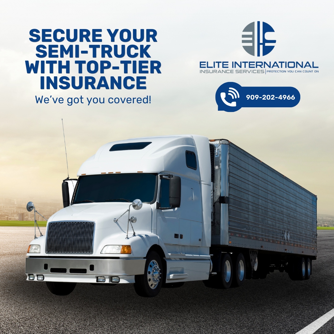 EliteInternat13's tweet image. 🚛🔝 Secure your semi-truck with insurance that's a cut above the rest. 

We’ve got your back so you can focus on the road ahead! 

Drive with confidence—because you deserve top-tier coverage. 🚚 

📞 909-202-4966

#EliteInsuranceServices #TruckInsurancePros #InsuranceExperts