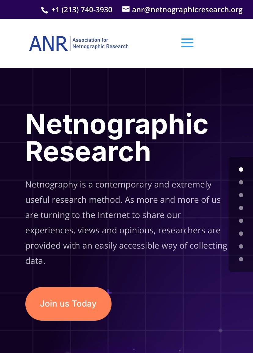 Association for Netnographic Research (@netnographic) on Twitter photo Our first Netno Talk recording is now available for ANR members
netnographicresearch.org/members-area/
To formally join <a href="/netnographic/">Association for Netnographic Research</a> for access to webinars, netno talk, newsletters & more register today for free
#netnography #netnographers #community #joinus #signuptoday Our first Netno Talk recording is now available for ANR members
netnographicresearch.org/members-area/
To formally join <a href="/netnographic/">Association for Netnographic Research</a> for access to webinars, netno talk, newsletters & more register today for free
#netnography #netnographers #community #joinus #signuptoday