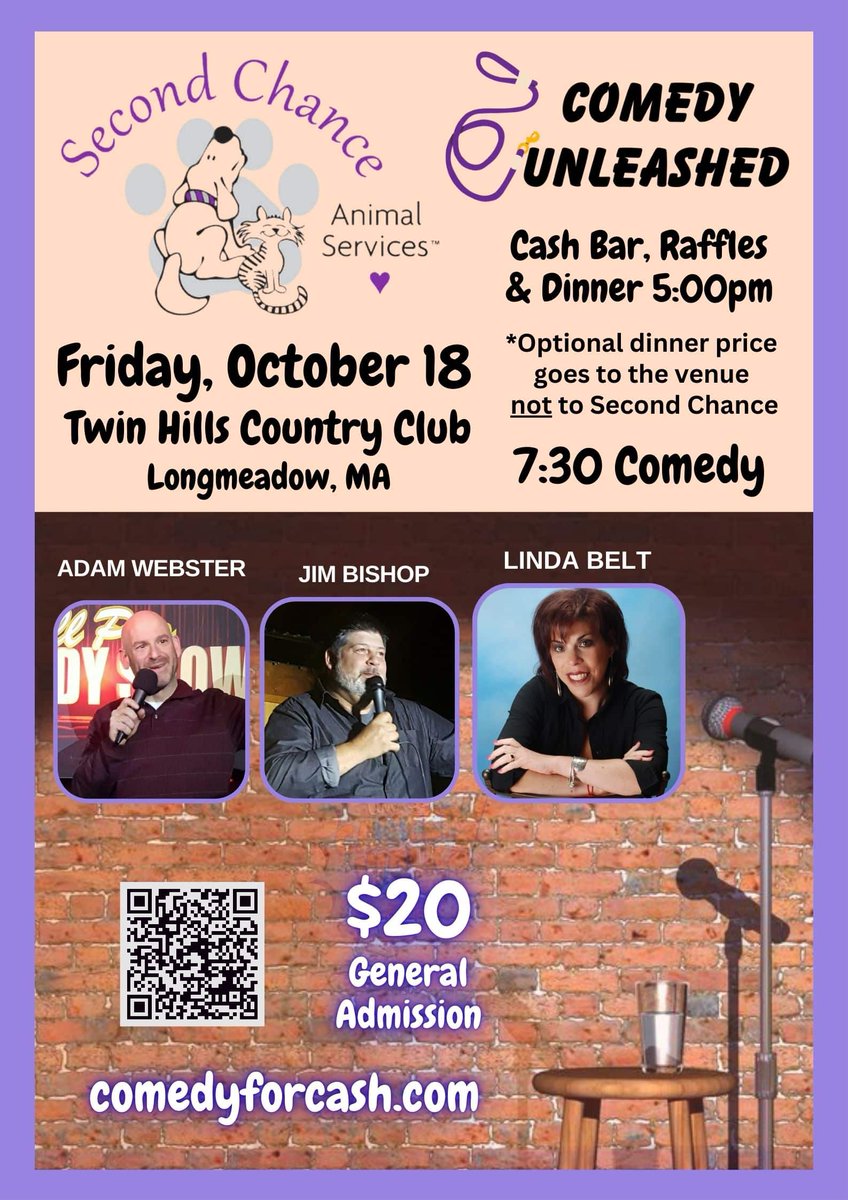 Second Chance Animal Services (@secondchanceas) on Twitter photo Cocktails for Tails - Comedy Unleashed! We’re talkin’ about saving animals AND saving your soul from a boring Friday night - comedyforcash.com/event/second-c… Cocktails for Tails - Comedy Unleashed! We’re talkin’ about saving animals AND saving your soul from a boring Friday night - comedyforcash.com/event/second-c…