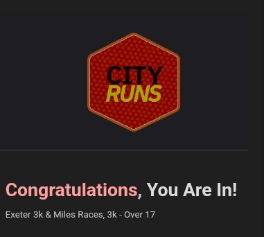 AdrianHarding99's tweet photo. Plenty of variety in my next 4 races:
Tomorrow: Michelmores 5k charity run, Exeter #mm5k
27th: 3k track race, Exeter Arena 
29th: Salmon run, 80k ultra, Exmouth to Tarr Steps, Exmoor
27 Oct: @ExeterCCT Halloween 10 miler

#Running into autumn 🎃🍁👻
#UKrunChat https://t.co/XAJVyK25PA