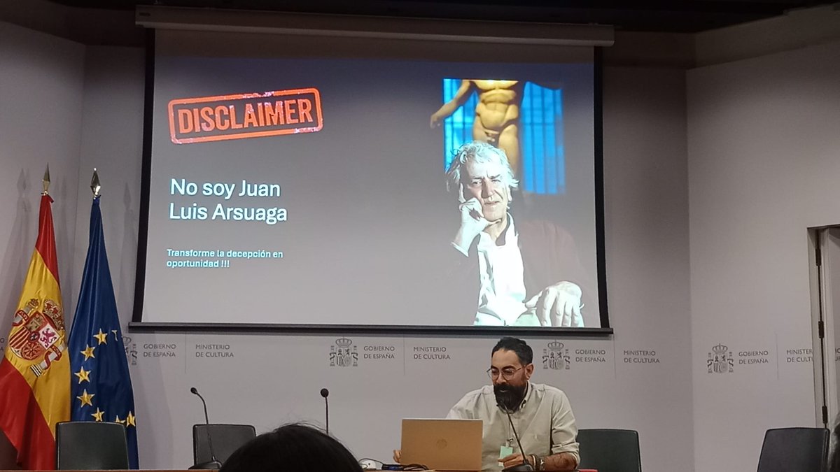 El arte de ganarse a la audiencia con la primera diapositiva <a href="/WhiteRabbit36/">Antonio Rodríguez-Hidalgo</a> <a href="/JuanLuisArsuaga/">Juan Luis Arsuaga</a>