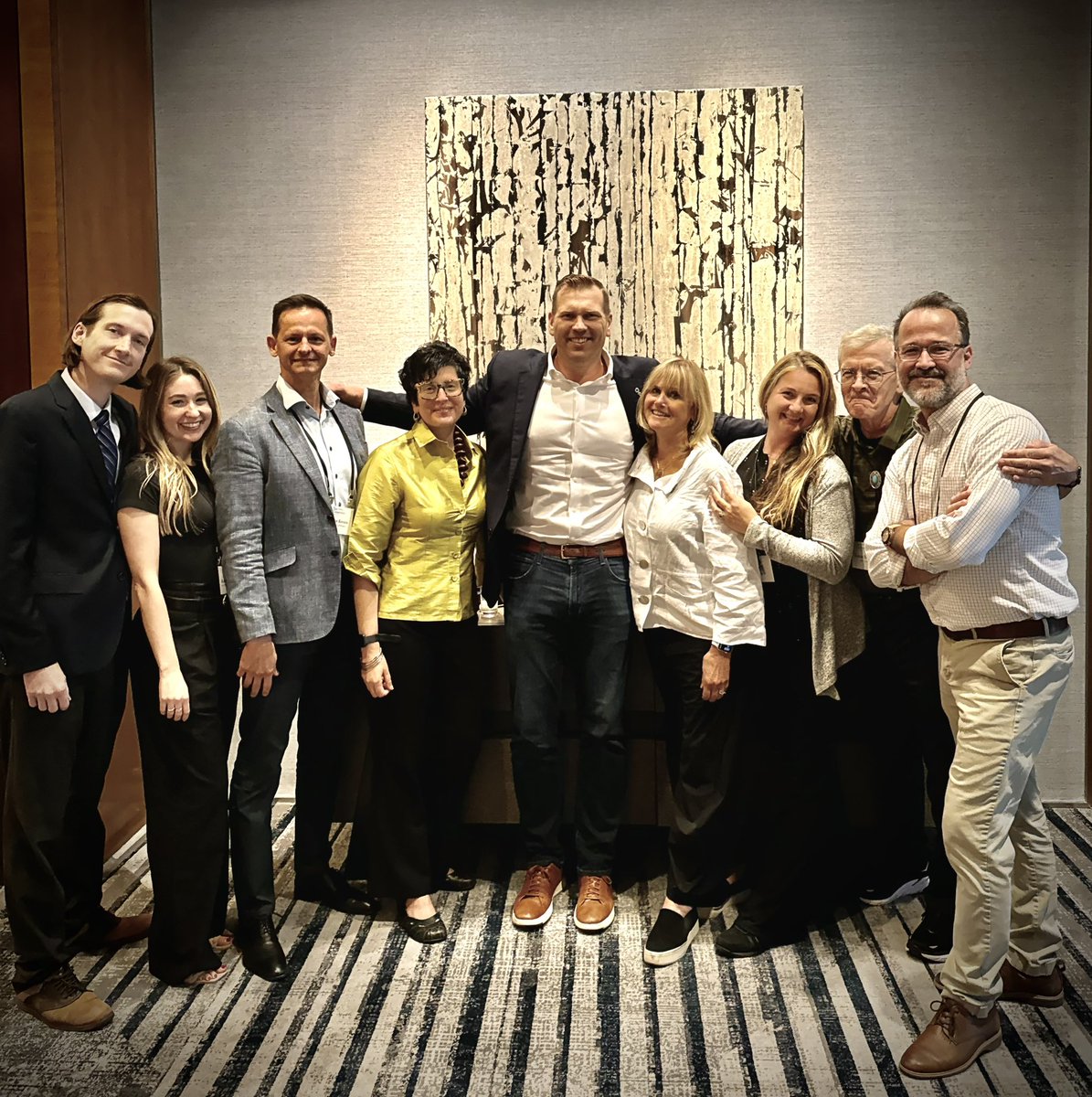 In Denver at the <a href="/tau_consortium/">Tau Consortium</a> meeting hosted by <a href="/RCFNeuro/">The Rainwater Charitable Foundation</a>.
In this photo are many of the best neuropathologists in the world. 
We are lucky so many of them are committed to researching #CTE among all the better funded tau brain diseases out there. We have work to do. #EndCTE