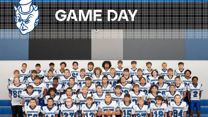 GAME DAY 🏈

8th grade football travels to Mentor Shore 
#GoBigBlue