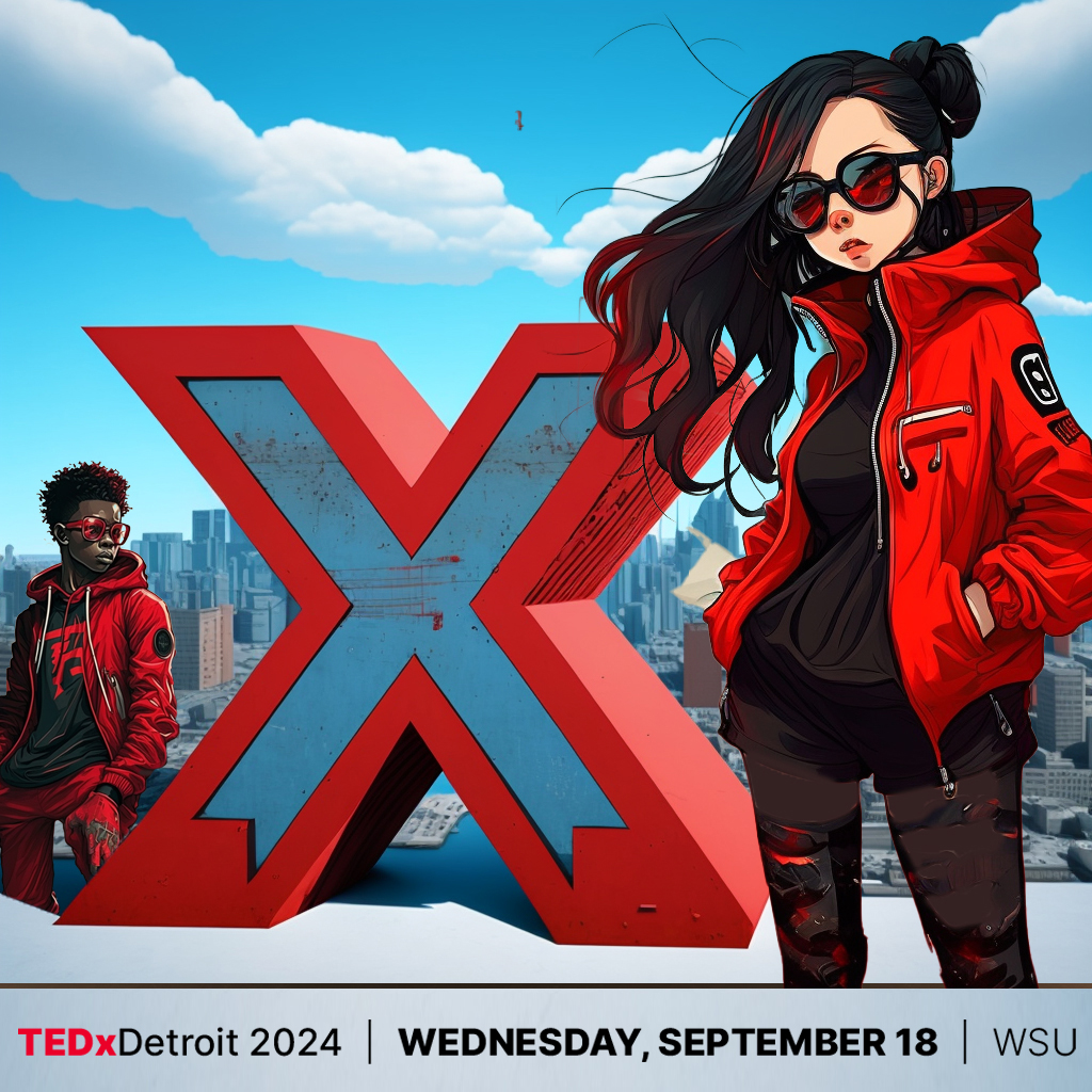 Peek into the future.
Wednesday, September 18th.
<a href="/TEDxDetroit/">TEDxDetroit</a> 2024

🎟️ TEDxDetroit.com