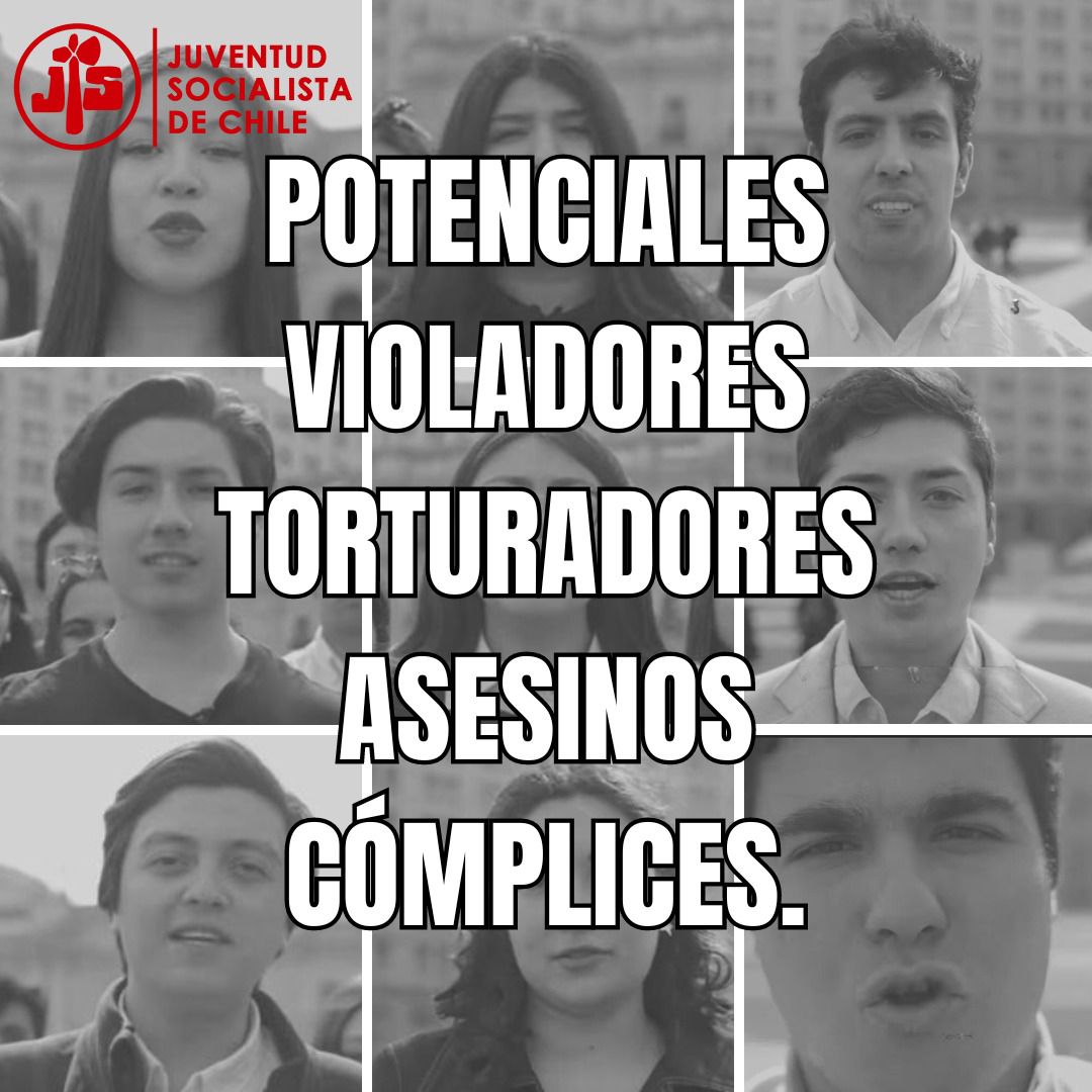 La Juventud Republicana, a quienes no podemos etiquetar, pues, nos tienen bloqueados, asimismo, al crecimiento de la democracia… les queremos transmitir un mensaje: no les tenemos miedo. La dictadura nos arrebató a un montón de compañeros y compañeras buscaremos justicia.
