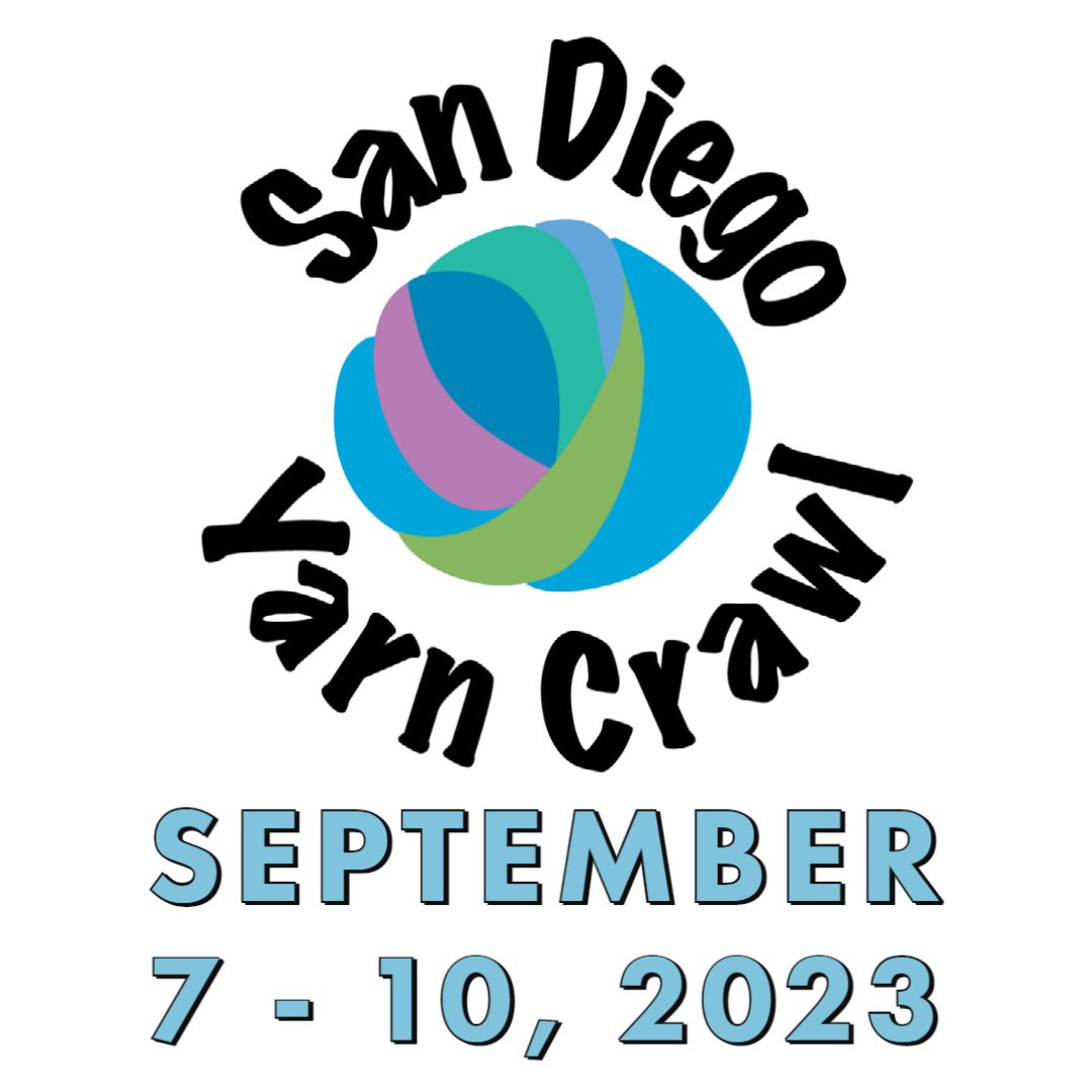 SDYarnCrawler's tweet photo. Only 15 Days Until the San Diego Yarn Crawl! - https://t.co/an5LAtQEzh https://t.co/70g8qLdQpC