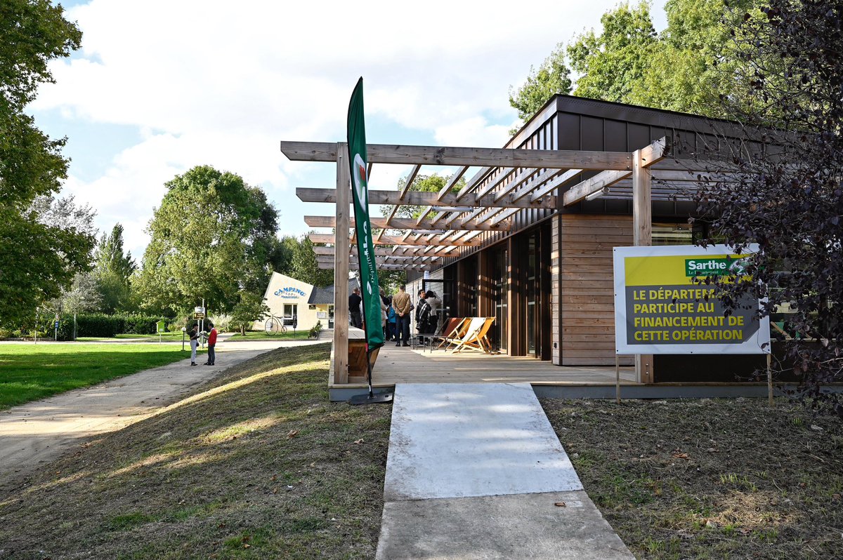 Département de la Sarthe (@sarthefr) on Twitter photo Inauguration de la nouvelle salle municipale du camping du Lude, en présence de Véronique Rivron, Présidente de la Commission chargée du Tourisme, représentant Dominique Le Mèner, Président du Conseil départemental, et Présidente de <a href="/sarthetourisme/">Sarthe Tourisme</a>, François Boussard et Brigitte Inauguration de la nouvelle salle municipale du camping du Lude, en présence de Véronique Rivron, Présidente de la Commission chargée du Tourisme, représentant Dominique Le Mèner, Président du Conseil départemental, et Présidente de <a href="/sarthetourisme/">Sarthe Tourisme</a>, François Boussard et Brigitte
