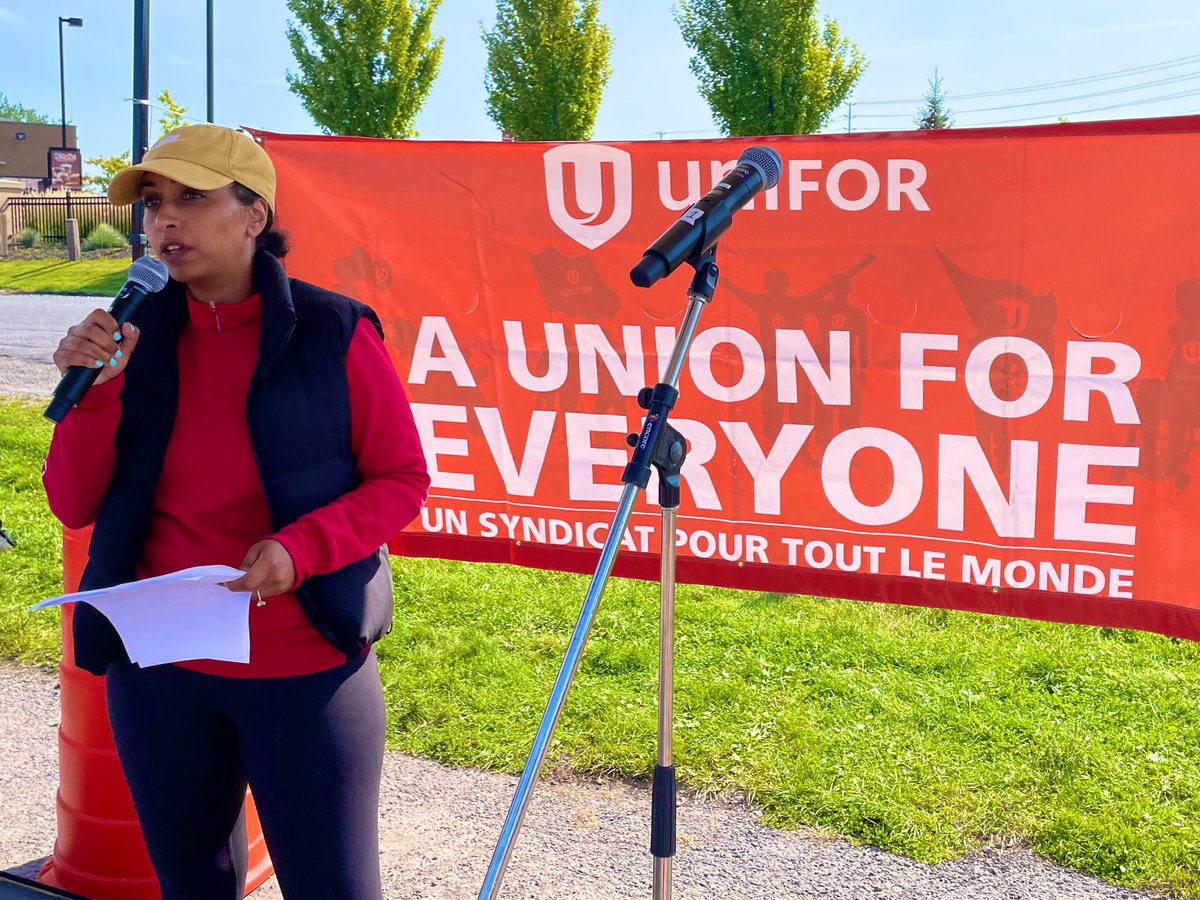 “I want to send a message to Best Theratronics: we’re only going to get bigger and louder. When you mess with one of us, you mess with all 320,000 Unifor members from coast to coast,” says Unifor Regional Director Samia Hashi. 

“We’re just getting started.”

#canlab #onpoli