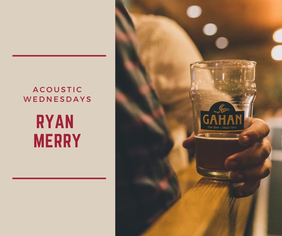 I’m back for yet another edition of Acoustic Wednesdays tonight at <a href="/GahanPub/">Gahan House</a> from 8:00 until 10:00! Come request a song that I probably won’t know how to play!