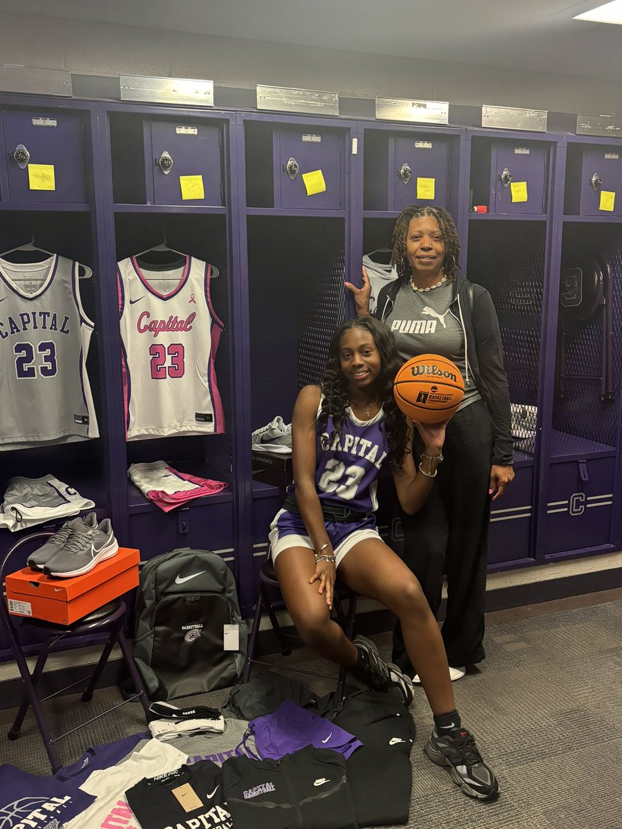 Nyla Richardson 🏀 (@nyla07735197) on Twitter photo After a great conversation and visit with Coach Camille and Coach Fenn, I am happy to share that I have received an offer to continue my academic and athletic career at Capital University! I’m very excited to have this opportunity. <a href="/CapitalWBB/">CapitalWBB</a>
<a href="/MWTakeover/">Charles Williams</a> <a href="/CoachChelle1/">Neschelle Williams</a> After a great conversation and visit with Coach Camille and Coach Fenn, I am happy to share that I have received an offer to continue my academic and athletic career at Capital University! I’m very excited to have this opportunity. <a href="/CapitalWBB/">CapitalWBB</a>
<a href="/MWTakeover/">Charles Williams</a> <a href="/CoachChelle1/">Neschelle Williams</a>