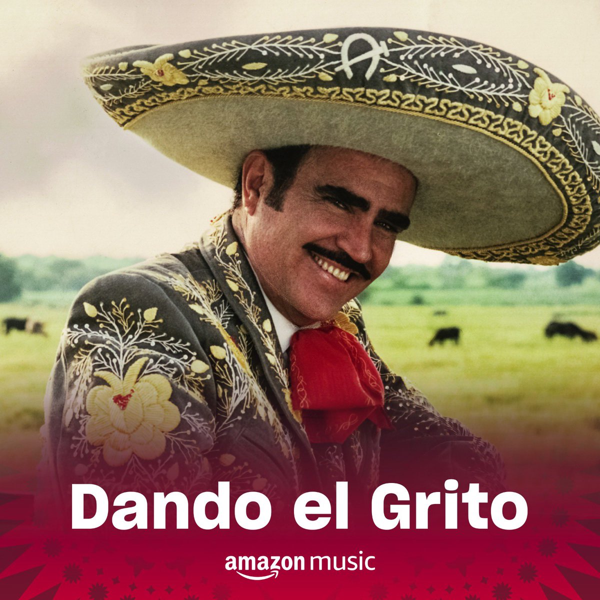 ¡Los éxitos de Vicente Fernández en la mejor playlist para celebrar este 15 de septiembre! No se pierdan al Charro de Huentitán en la playlist “Dando El Grito” de Amazon Music 🎶: music.amazon.com.mx/playlists/B07X…